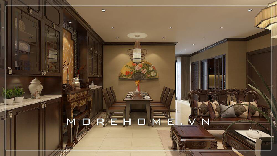 Cách thiết kế nội thất phòng ăn vừa tiện nghi vừa đẹp mắt tại Hà Nội| MoreHome